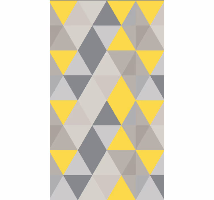 Papel tapiz oficina triángulos pantone - TenVinilo