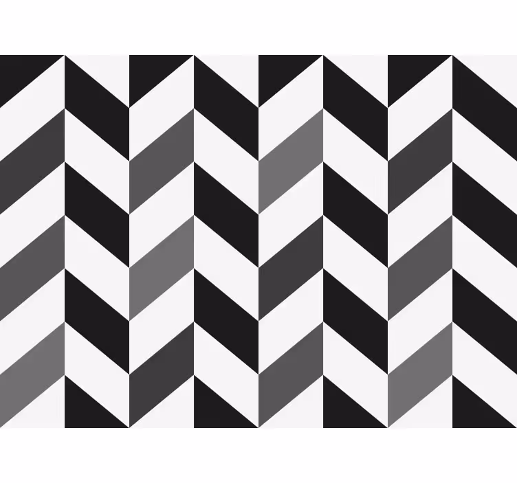 Papel tapiz oficina chevron contraste - TenVinilo