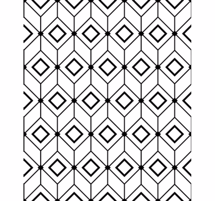 Papel tapiz geométrico elementos de diamante modernos - TenVinilo