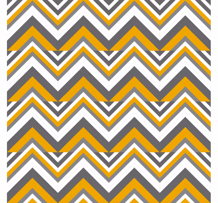 Papel tapiz geométrico chevron a rayas - TenVinilo