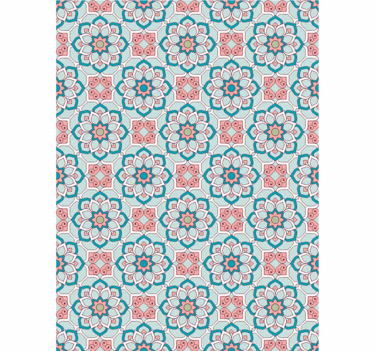 Papel tapiz pasillo estilo vintage acogedor - TenVinilo