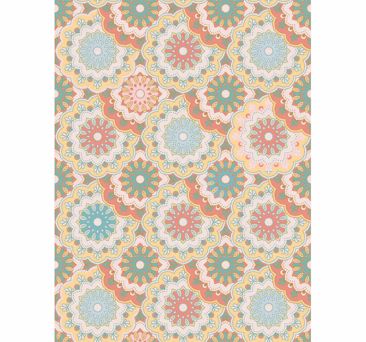 Papel tapiz pasillo estilo vintage acogedor - TenVinilo