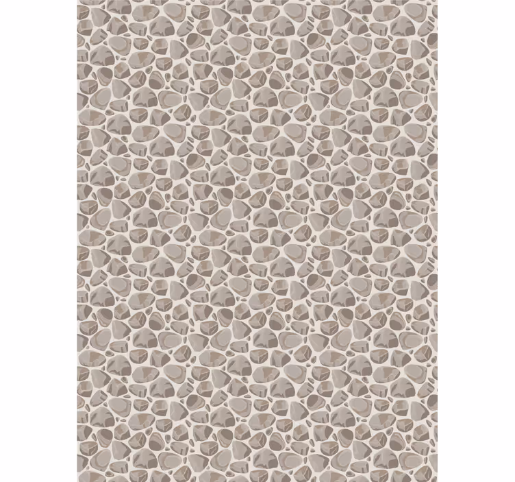 Papel tapiz textura patrón de piedras pebeteras - TenVinilo