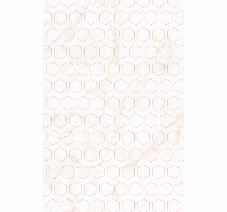 Papel tapiz textura patrón hexagonal geométrico - TenVinilo
