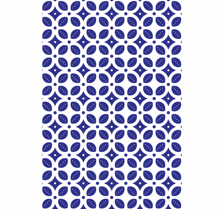 Papel tapiz para sala con patrón geométrico - TenVinilo