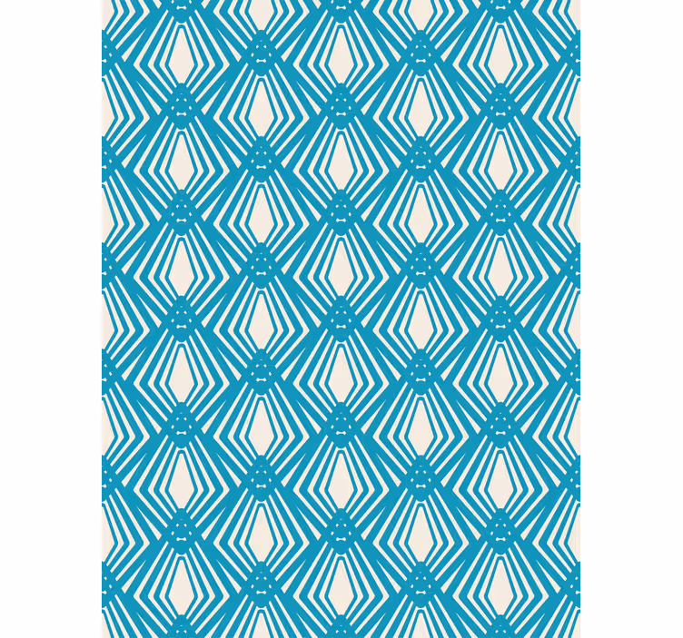 Papel tapiz moderno diseño minimalista azul abstracto - TenVinilo