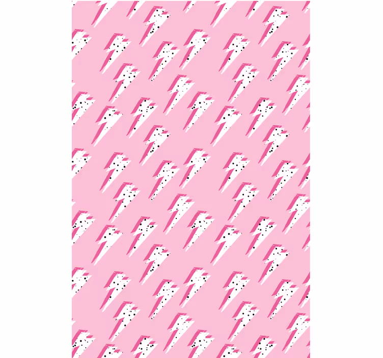 Papel tapiz moderno rayo rosa - TenVinilo