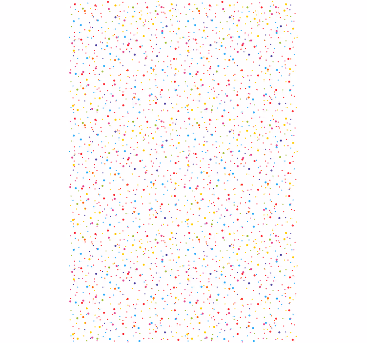 Papel tapiz moderno motivo de puntos vibrantes - TenVinilo
