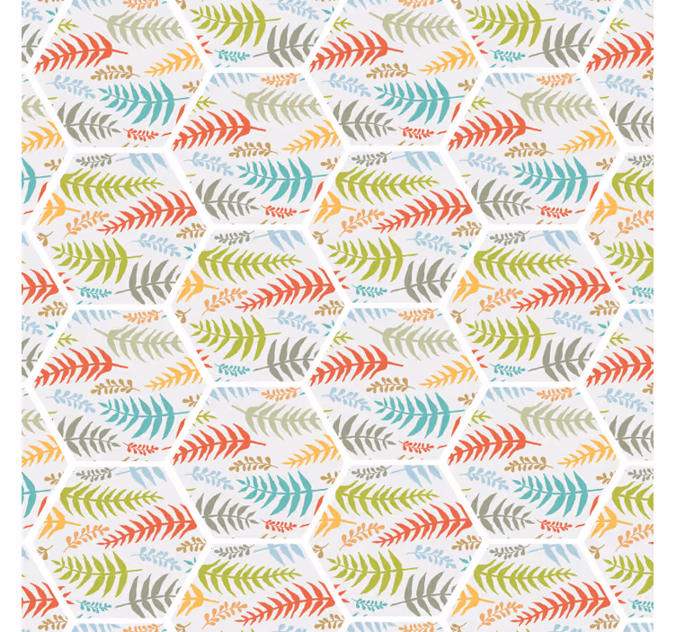 Papel tapiz cocina azulejos de plantas de cocina - TenVinilo