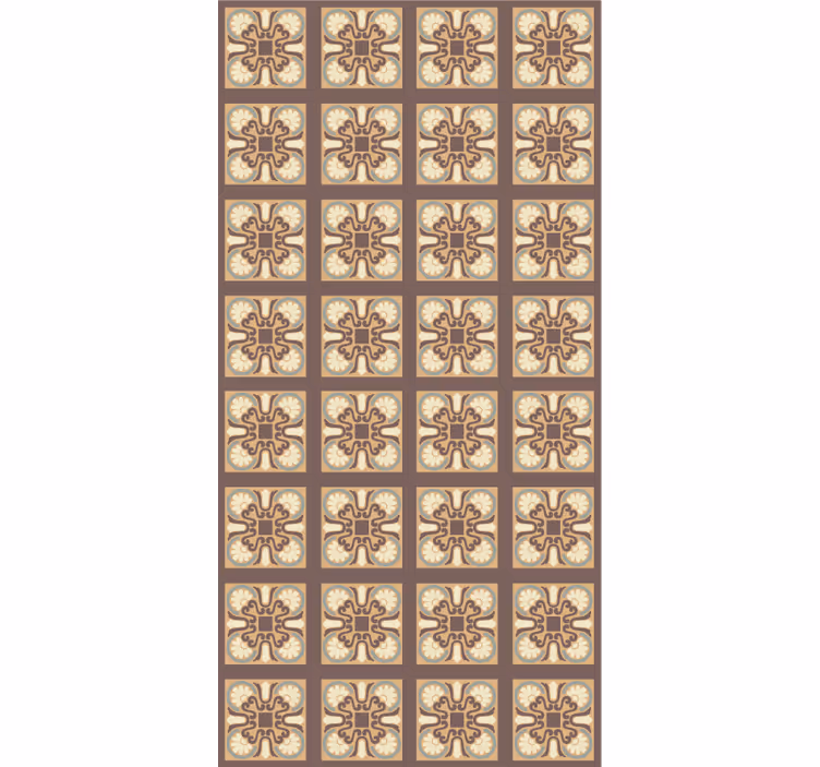 Papel tapiz cocina diseño de azulejos cerámicos - TenVinilo