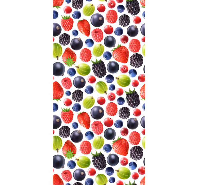 Papel tapiz cocina colección bayas - TenVinilo
