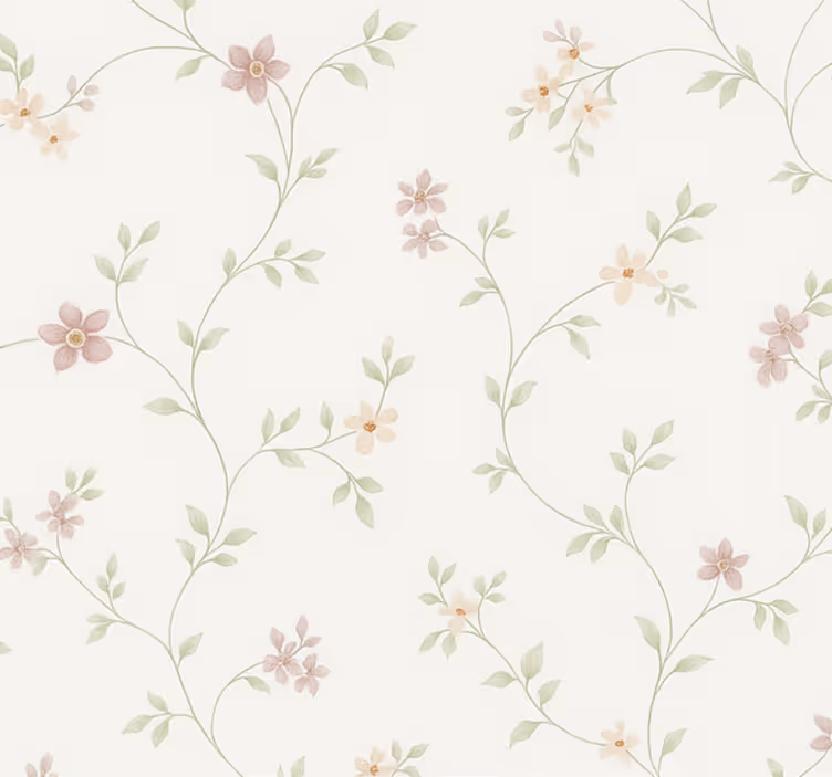 Papel tapiz recámara matrimonial sendero clásico de pradera - TenVinilo