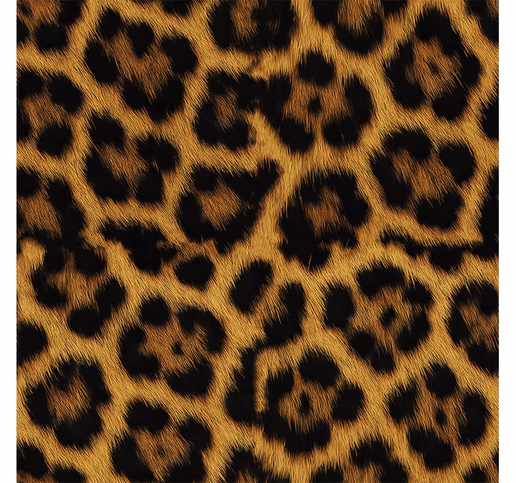Papel tapiz recámara matrimonial leopardo suave - TenVinilo
