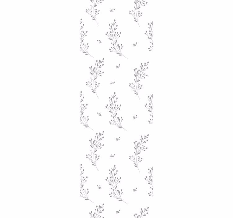 Papel tapiz para recámara flores de pradera ligeras - TenVinilo