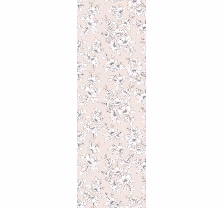 Papel tapiz para recámara patrón nórdico salvaje y elegante - TenVinilo