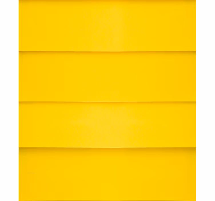 Papel tapiz amarillo con persianas oscuras - TenVinilo