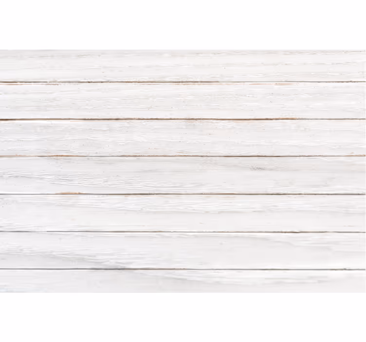Papel tapiz blanco madera blanca moderna - TenVinilo
