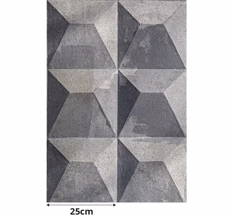 Papel tapiz gris textura de hormigón crudo - TenVinilo