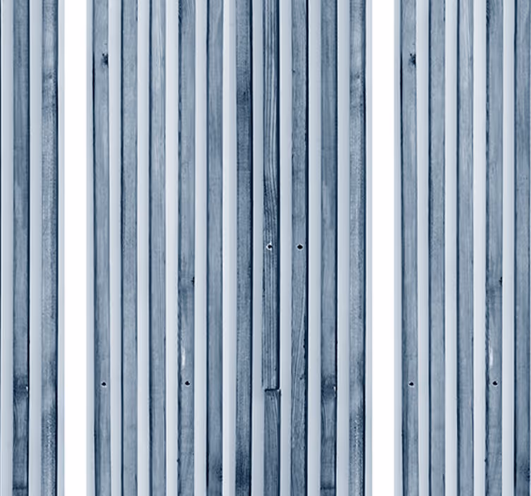 Papel pintado textura de madera gris  - TenVinilo