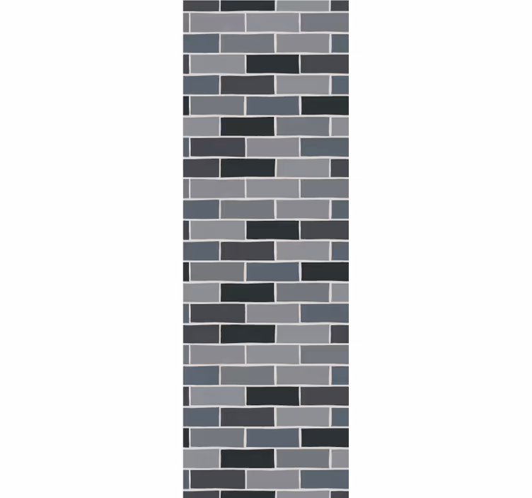 Papel pintado ladrillos Ladrillo gris - TenVinilo
