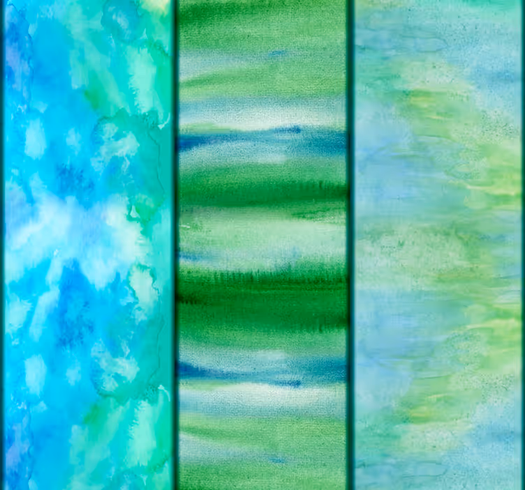 Papel de pared rayas de torrentes de pintura - TenVinilo