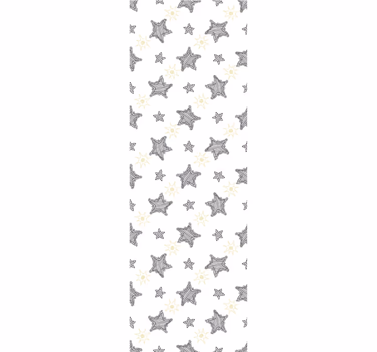 Papel pintado de estrellas Estrellas de graffiti - TenVinilo