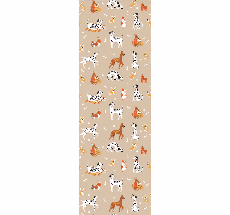 Papel tapiz animales motivos de animales caprichosos - TenVinilo