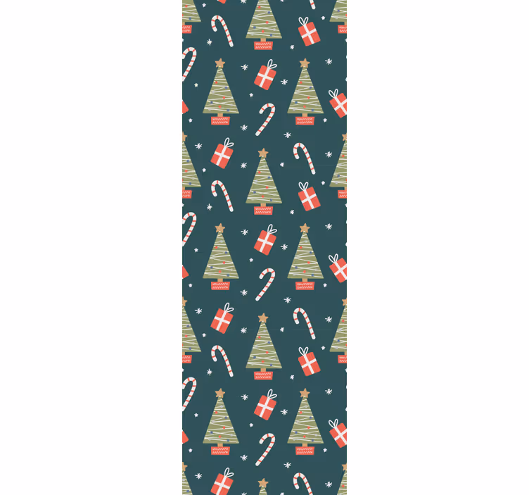 Papel tapiz navidad decoración de temporada festiva - TenVinilo
