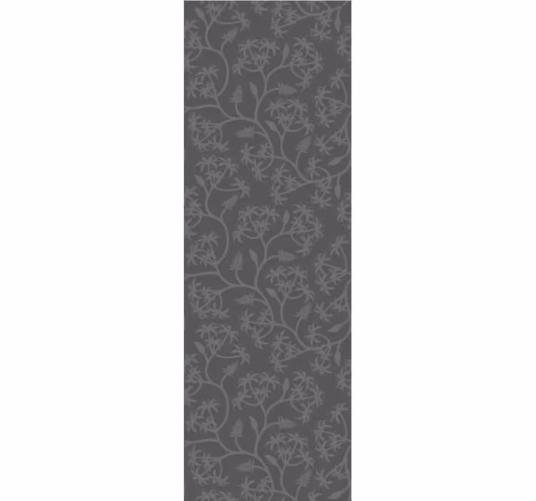Papel tapiz hojas patrón floral sutil - TenVinilo