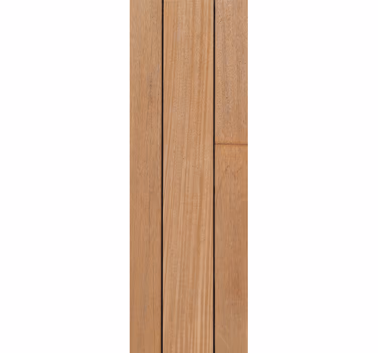 Papel tapiz madera tablones marrones sencillos - TenVinilo