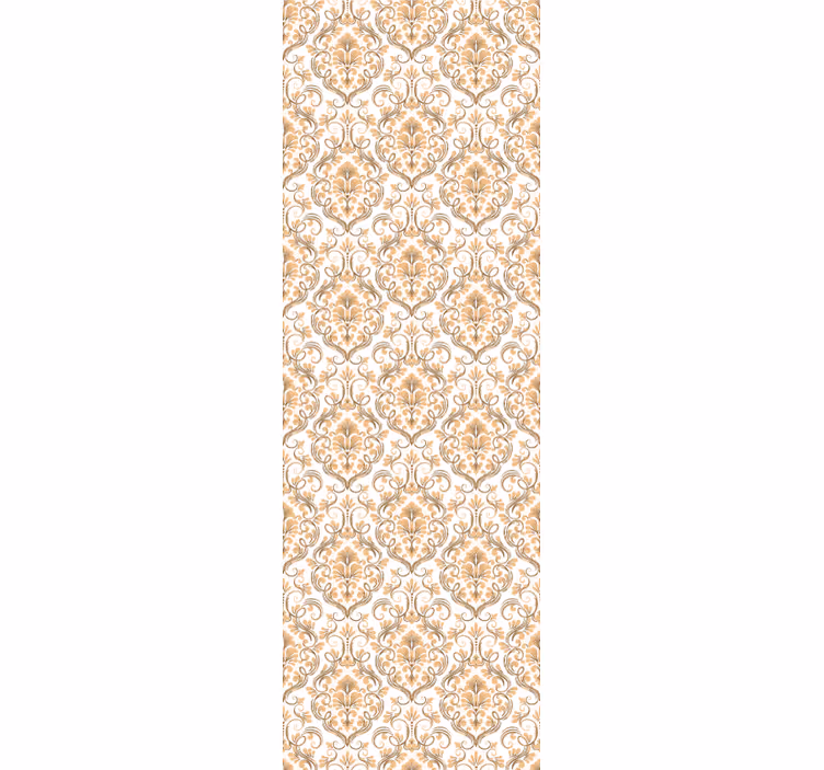 Papel tapiz para sala elegantes toques barrocos - TenVinilo