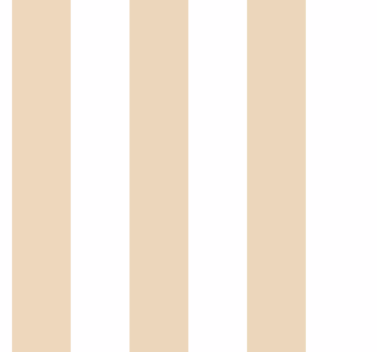Papel tapiz rayas verticales colores blanco y beige - TenVinilo