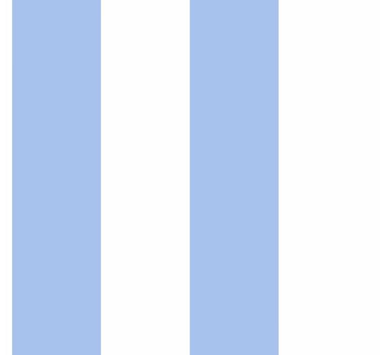 Papel tapiz rayas verticales tonos azules y blancos - TenVinilo