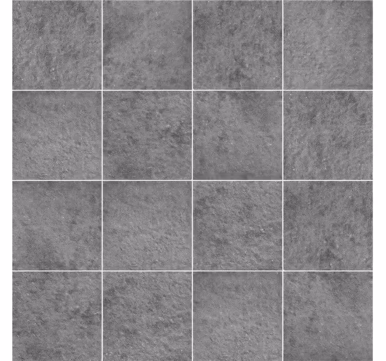 Papel tapiz azulejos tonos grises - TenVinilo