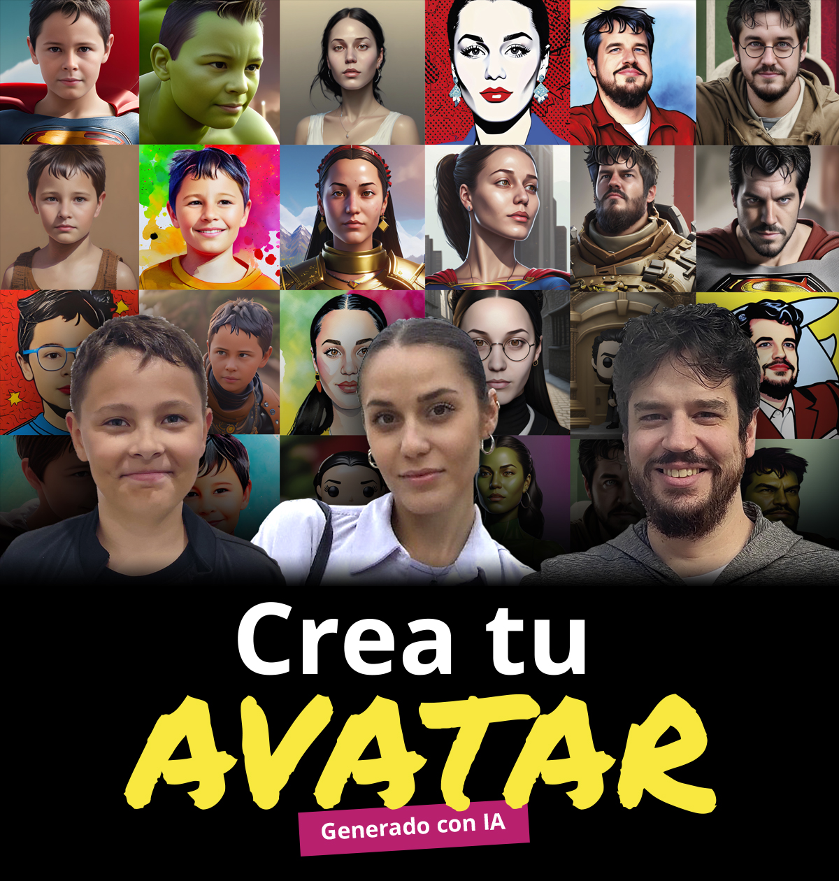 Crea tu Avatar