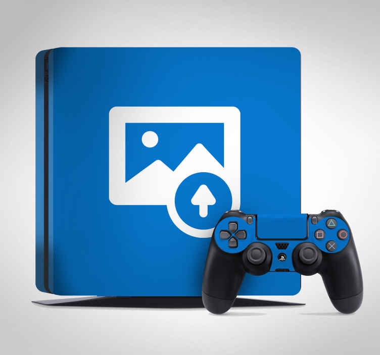 Vinilo para PS4 personalizado