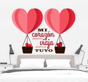 Decoración San Valentín vinilo