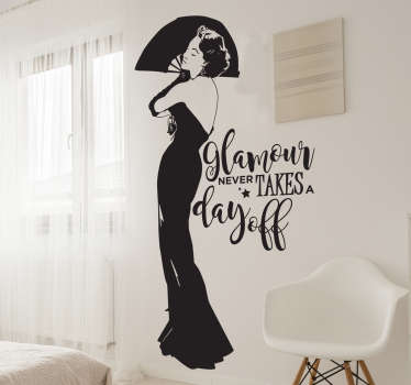 Vinilo decorativo glamour