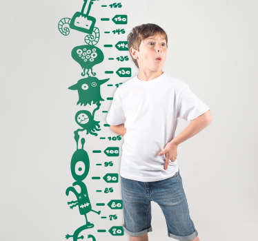 Vinilo medidor alienígenas equilibristas