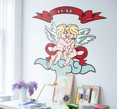 Vinilos amor angeles