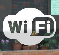 Vinilo decorativo logo wifi