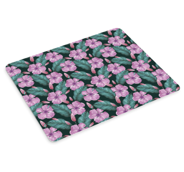 Alfombrilla de ratón original flores tropicales  - TenVinilo