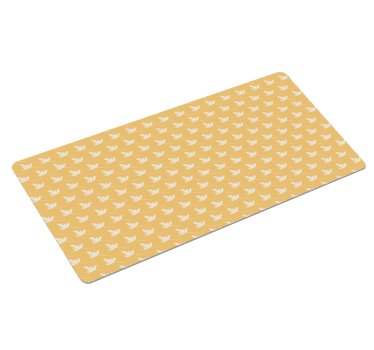 Mouse pad textura encantador motivo de pájaro - TenVinilo