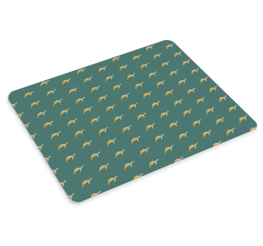 Alfombrilla de ratón texturas tortuga geométrica - TenVinilo