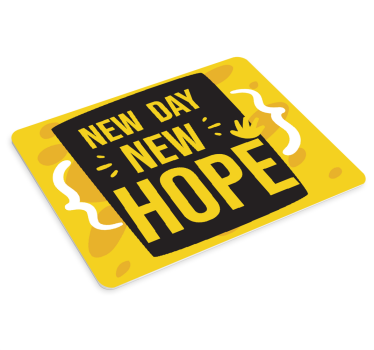 Mouse pad frases arte con citas inspiradoras - TenVinilo