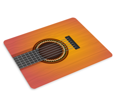 Alfombrilla de ratón original forma guitarra - TenVinilo