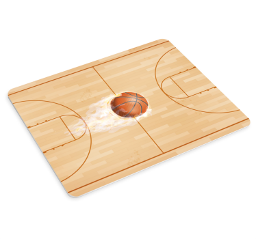 Alfombrillas de ratón original campo baloncesto - TenVinilo