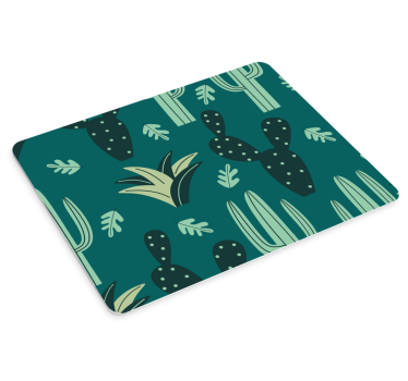 Alfombrilla para ratón texturas cactus - TenVinilo