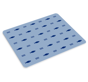 Mouse pad textura motivo de peces - TenVinilo