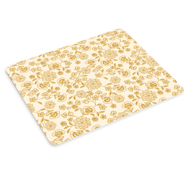 Mouse pad textura ilustración botánica elegante - TenVinilo
